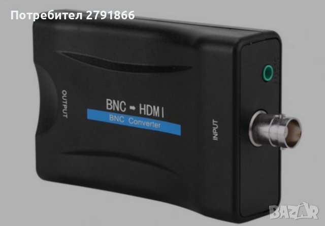 Преобразувател BNC към HDMI съвместим с 1080P / 720P, снимка 1 - Приемници и антени - 41898356