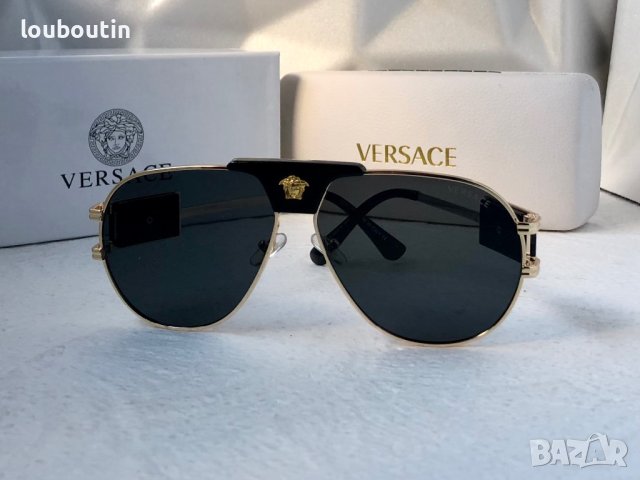 Versace VE2252 мъжки слънчеви очила авиатор унисекс дамски, снимка 8 - Слънчеви и диоптрични очила - 41770534