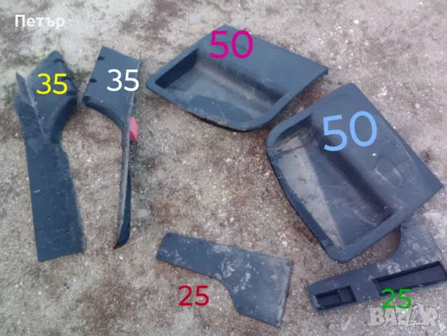 Кори товарно помещение Фиат добло Опел комбо 2010-2022г дълга база  