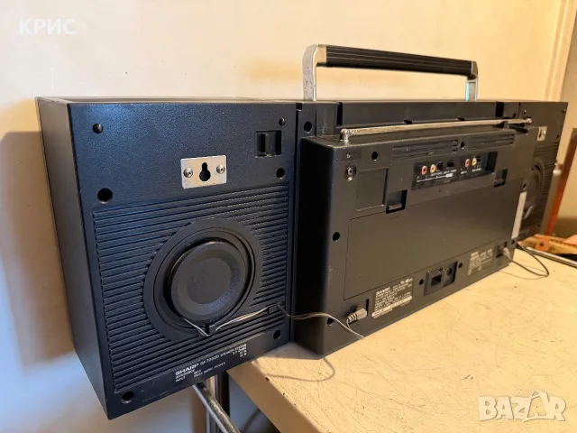 SHARP GF-700ZD Boombox, снимка 14 - Радиокасетофони, транзистори - 55861386