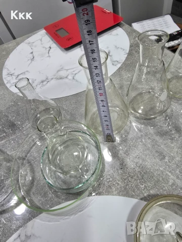 Стъклени колби, снимка 9 - Чаши - 51135237
