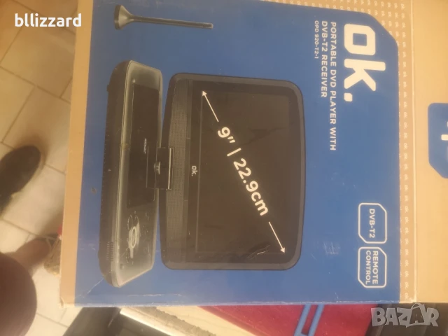 Портативен TV DVD DVBT O. K. , снимка 3 - Телевизори - 51355990