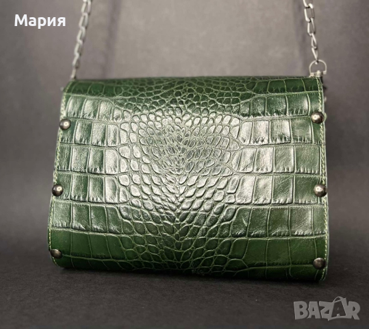 Чанта от естествена кожа и естествен хастар , снимка 5 - Чанти - 44929179