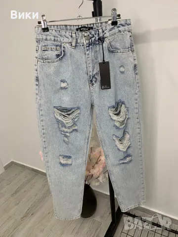 Нови дънки с етикет Mom Fit, снимка 3 - Дънки - 49388196