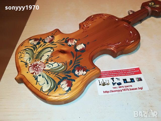 цигулка-дъска антика 0503222116, снимка 4 - Антикварни и старинни предмети - 36005836