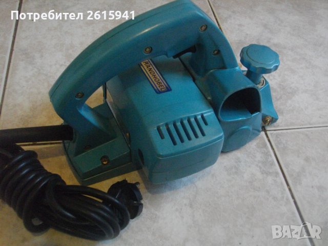 Немско Старо Качество Професионално Ел.Ренде-Хобел-90мм Ножове/500W-HEH500-Като Ново-АЛУМИНИЕВО, снимка 3 - Други инструменти - 40577765