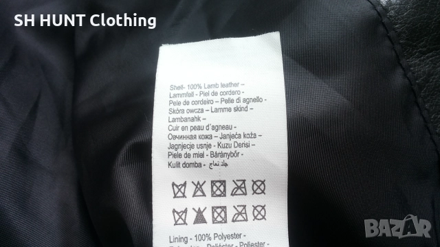 SELECTED Leather Jacket Размер L / XL яке естествена кожа 43-66, снимка 17 - Якета - 52199638