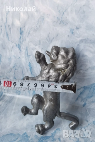 Стара Метална Отливка Лъв за Декорация, снимка 6 - Антикварни и старинни предмети - 52311243