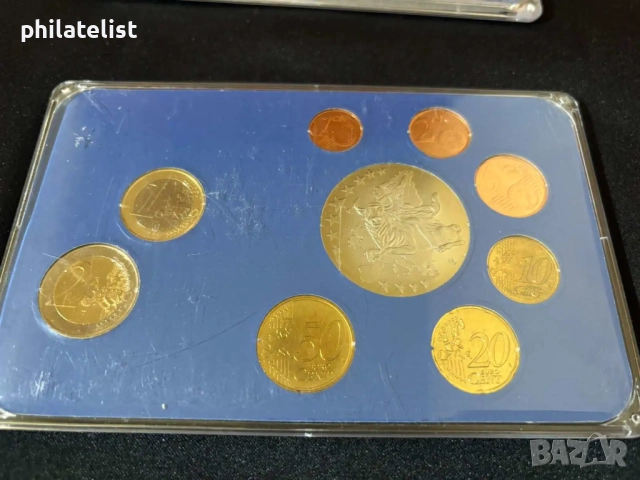 Гърция 2002-2008 - Евро сет - комплектна серия от 1 цент до 2 евро + възпоменателен медал, снимка 4 - Нумизматика и бонистика - 52003539