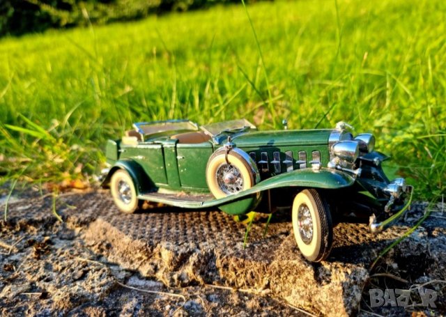 Ретро Метална Количка Cadillac V16 Модел (1930-1940г), снимка 4 - Декорация за дома - 39944857