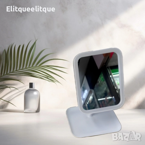 Квадратно LED огледало – Перфектното осветление за вашата грижа и красота, снимка 4 - Други стоки за дома - 52217880