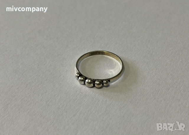 Сребърен пръстен 1.04гр., снимка 2 - Пръстени - 53783334