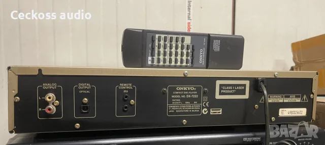🎵 ONKYO DX-7222 – качествен CD плейър – 70 €, снимка 5 - Ресийвъри, усилватели, смесителни пултове - 56246149