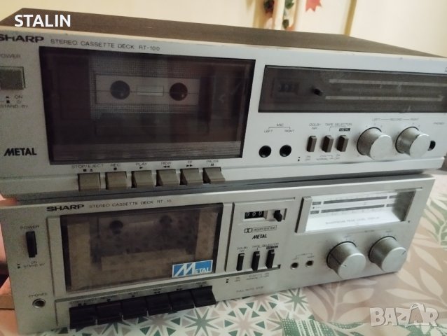 Касетен Дек SHARP RT-10H/SHARP RT-100H, снимка 3 - Декове - 41917672
