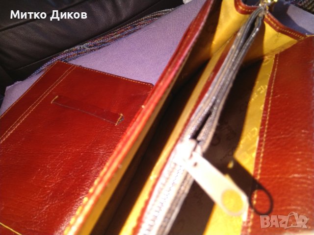 Борсета маркова на Чихад Дери естествена кожа чанта за ръка 240х175х80мм, снимка 11 - Чанти - 40900791