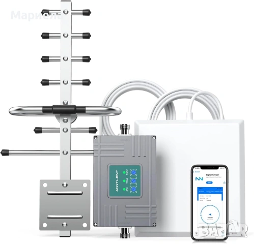 Усилвател на сигнала за мобилен телефон за всички оператори, снимка 6 - Друга електроника - 53628760