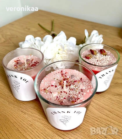 Свещи за 8-ми март, снимка 2 - Подаръци за жени - 53614622