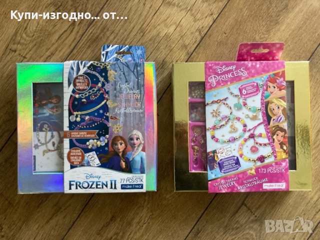 Детски комплекти за направата на бижута - Disney Elza Frozen II и Disney Priness за 8 год+, снимка 7 - Игри и пъзели - 40269301