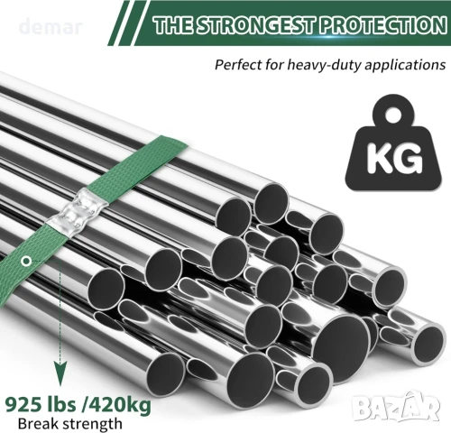 Комплект за обвързване на палети, 16 мм x 260 м руло с лента за палети, снимка 4 - Други инструменти - 50947901