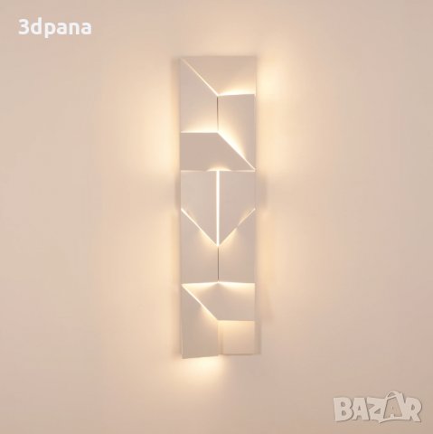 3Д ПАНЕЛИ от гипс, декоративни облицовки за стени / Led пана №0035, снимка 9 - Облицовки - 39795183