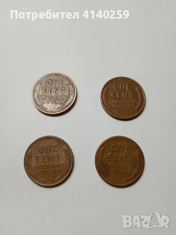 САЩ МОНЕТИ 1 ЦЕНТ 1942 Г 