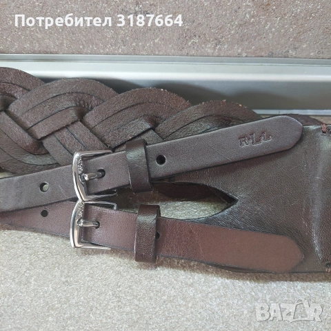 Raulf lauren polo кожен колан, снимка 3 - Колани - 53691835