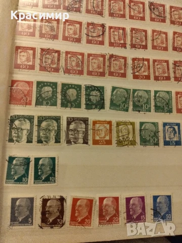 Пощенски марки Германия.120 бр., снимка 2 - Филателия - 51321674