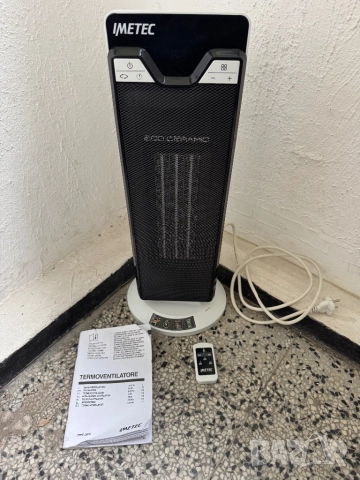 Термовентилатор/Нагревател/Духалка Imetec L5001 2200W + Дистанционно!, снимка 4 - Отоплителни печки - 52209266