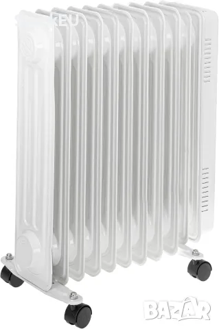 Маслен радиатор Adler 2500W 11 ребра електрически отоплител печка, снимка 4 - Радиатори - 56119424