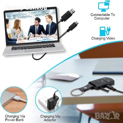 Мини скрита шпионска камера Ключ за кола, снимка 4 - Други - 41879676