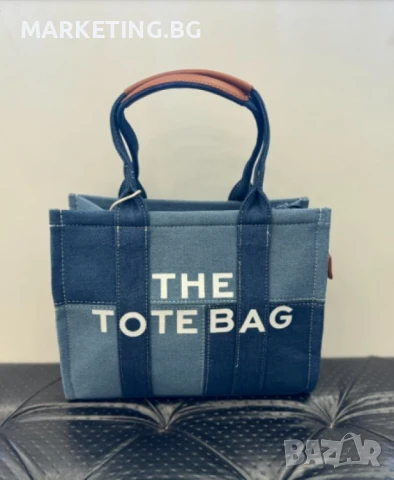 Дамска чанта тип „Tote Bag“ , деним, снимка 3 - Чанти - 50456195