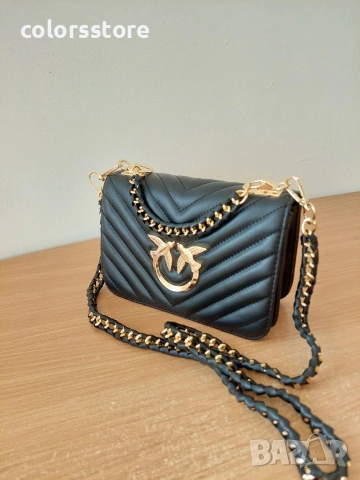 Чанта Пинко кожа SG220, снимка 3 - Чанти - 38163480