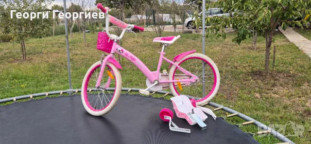 Детско колело BYOX Велосипед 20" PUPPY PINK, снимка 1 - Детски велосипеди, триколки и коли - 47510329