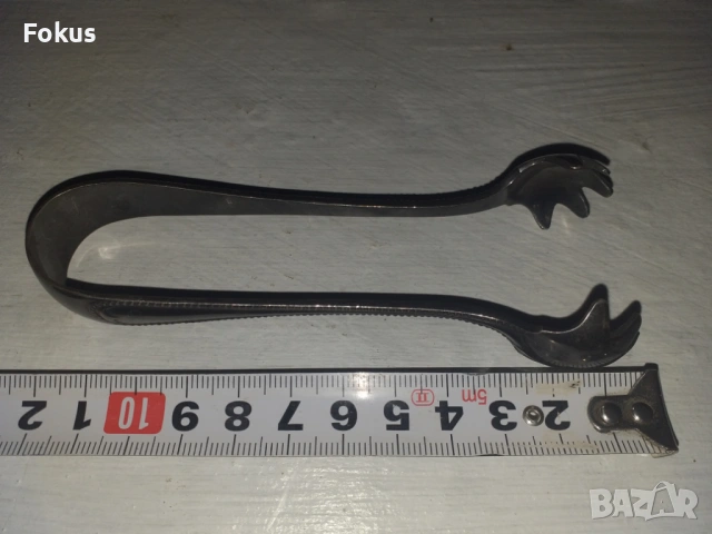 СТАРА ЩИПКА ЗА ЛЕД ИЛИ ЗАХАР, снимка 4 - Антикварни и старинни предмети - 53517085