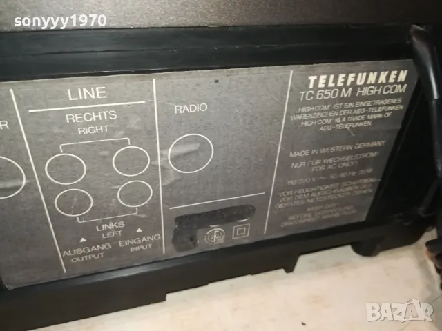 TELEFUNKEN 2 MOTOR HIGH COM DECK-ВНОС SWISS 1505251437, снимка 9 - Декове - 50300209