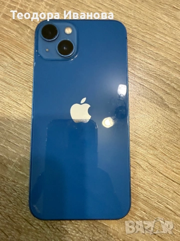 Смартфон Apple iPhone 13, 128GB, 4GB RAM, 5G, Blue, снимка 2 - Apple iPhone - 53432512