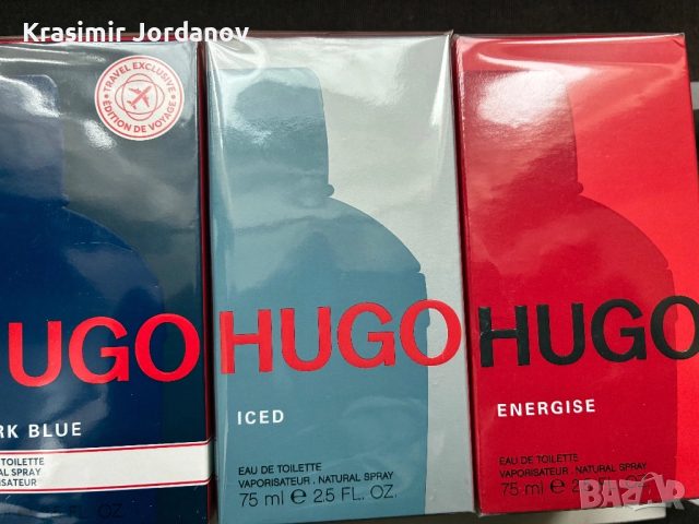 HUGO BOSS, снимка 6 - Мъжки парфюми - 36381246