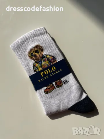 Чорапи с мече Polo Ralph Lauren , снимка 13 - Мъжки чорапи - 48783238