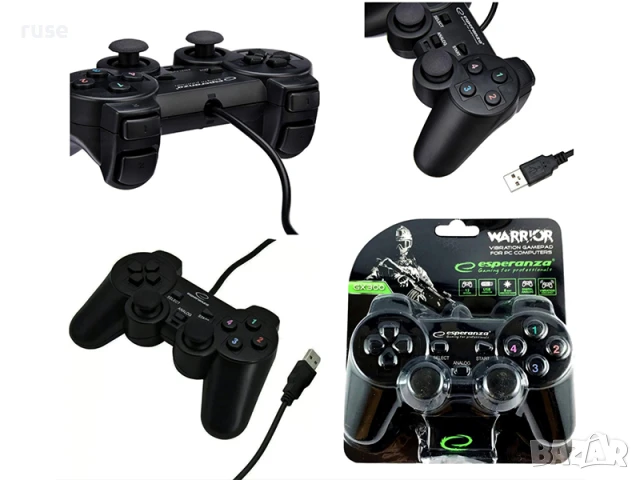 НОВИ! Джойстик геймпад Esperanza Warrior GX300