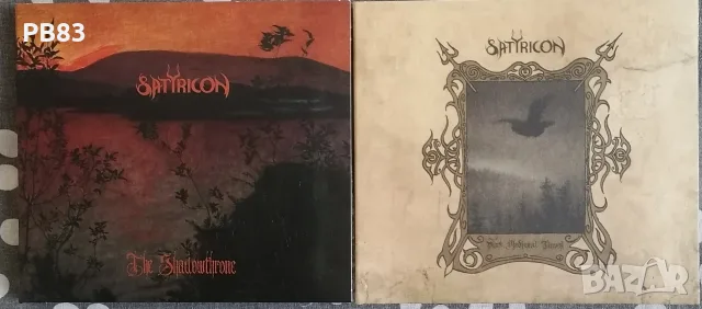 Satyricon 2 CD Dark Medievel Times & The Shadowthrone - Black Metal 