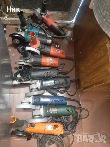 Мощни ъглошлайфи с обороти