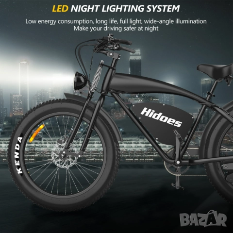 Електрически велосипед/колело HIDOES B3 1200W 18.2AH, снимка 3 - Велосипеди - 52393423