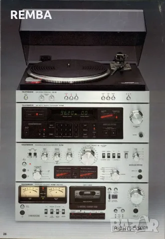 TELEFUNKEN TT 750, снимка 14 - Ресийвъри, усилватели, смесителни пултове - 56140582