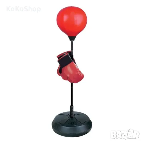 Боксова круша с ръкавици/боксова круша на стойка/боксова круша, снимка 2 - Бокс - 50122519
