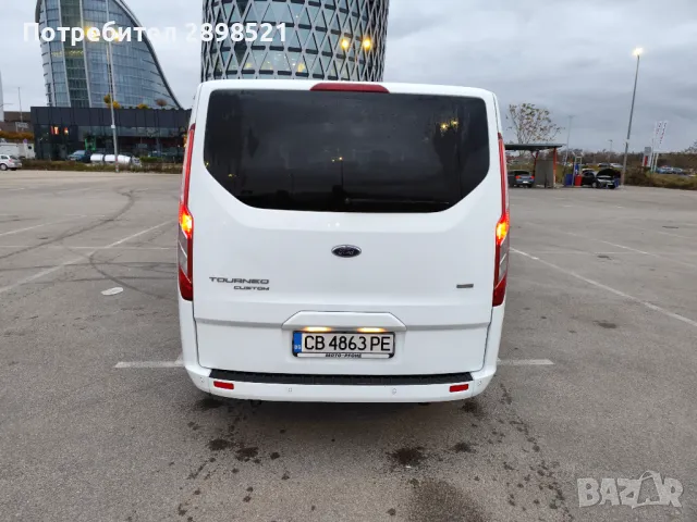 Ford Tourneo Custom 2.0 TDCI 130 L2 auto, снимка 8 - Бусове и автобуси - 47994981