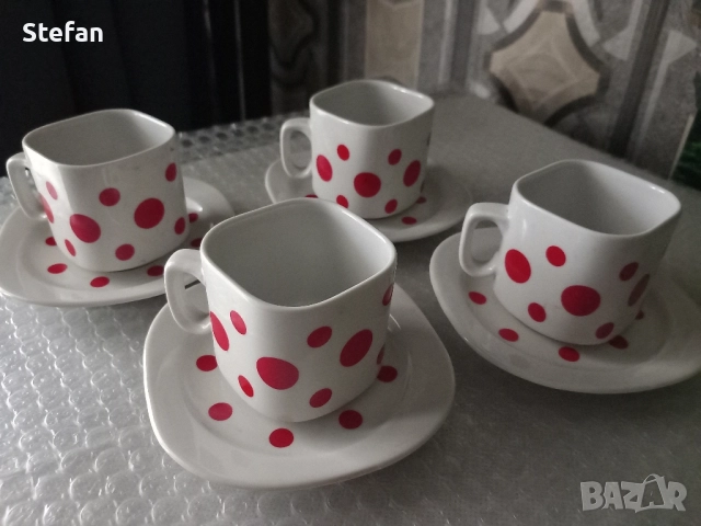 Порцеланов сервиз за кафе, снимка 2 - Сервизи - 52158301