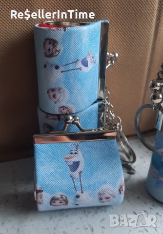 Лот от 7 нови ключодържател-портмоне Frozen/ Замръзналото кралство , снимка 3 - Детски портмонета - 44386022