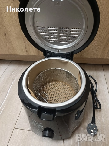 Фритюрник Tefal Principio 1000W 1,2л., снимка 2 - Фритюрници - 52434662