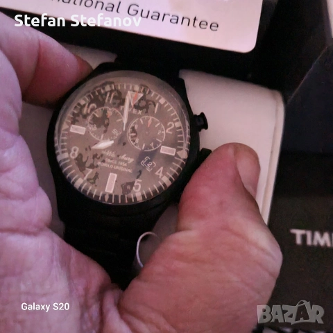 Часовник тимекс нов, снимка 4 - Мъжки - 52632784