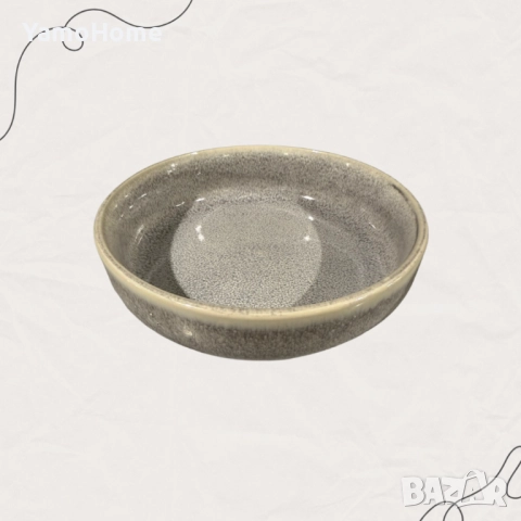 Купа за салата "Мъглива елегантност" 20см., снимка 1